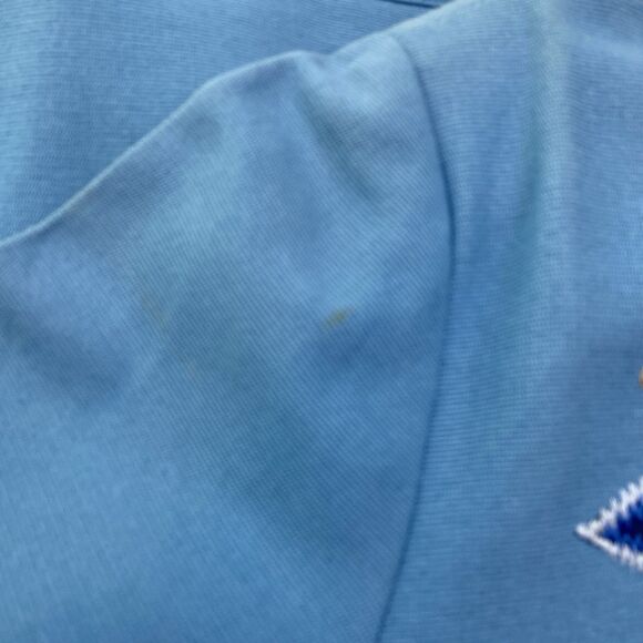 Indigo Moon Jacket Womens 2X Blue Embroidered Flowers Button Front Wearable Art - Picture 10 of 16